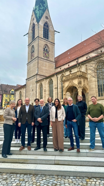Besuch aus Stuttgart: Städtebauförderung zeigt Wirkung in Rottweils Innenstadt
