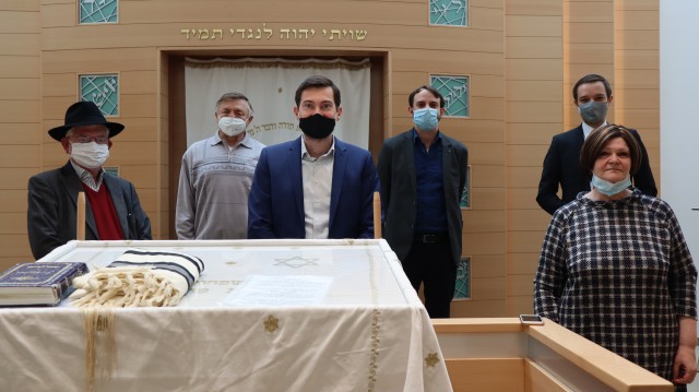 Daniel Karrais zu Besuch israelitische Kultusgemeinde Rottweil – Villingen-Schwenningen