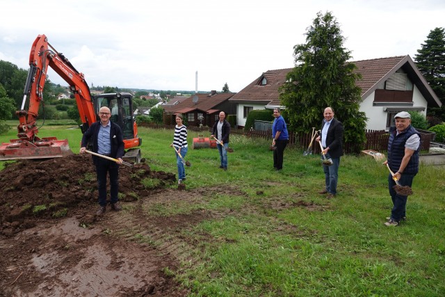 Erster Spatenstich