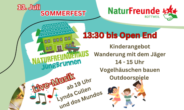 Sommerfest der Naturfreunde Rottweil 