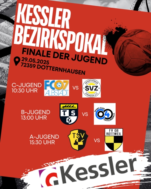 Großer Finaltag beim Kessler Bezirkspokal der Jugend