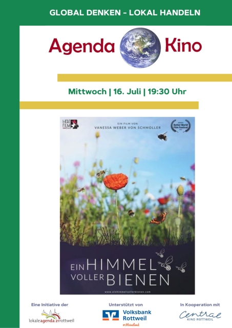 Agenda-Kino im Central-Kino Rottweil "Ein Himmel voller Bienen"