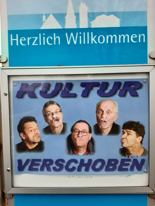 Kultur, verschoben