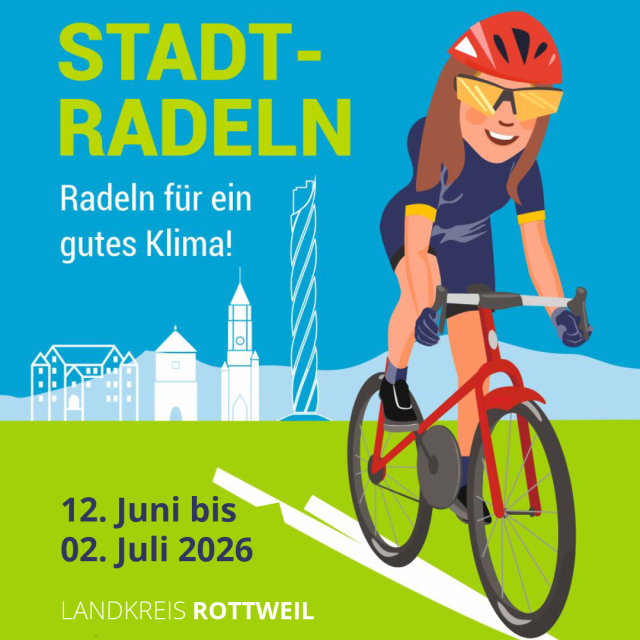 Mit dem Fahrrad Kilometer sammeln