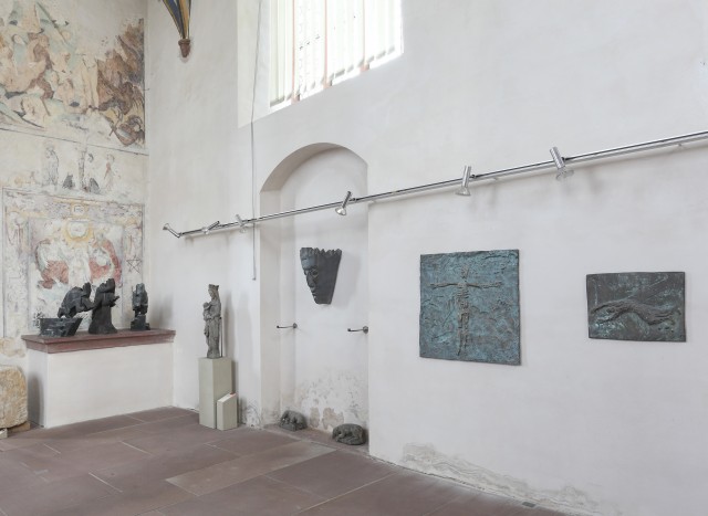 Siegfried Haas in der Lorenzkapelle Rottweil