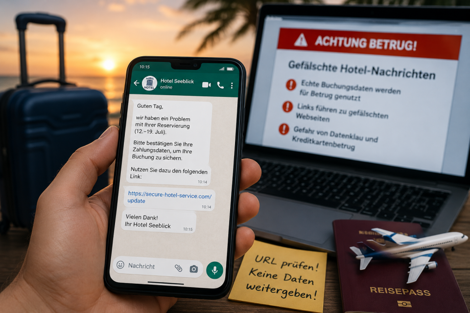 Achtung Urlauber: Neue Betrugsmasche per WhatsApp