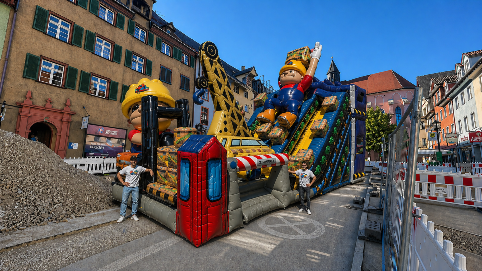 Alles neu macht der Mai: Baustellenfest auf dem Friedrichsplatz