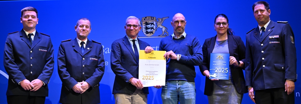 Anerkennung für ehrenamtsfreundliche Unternehmen in Rottweil