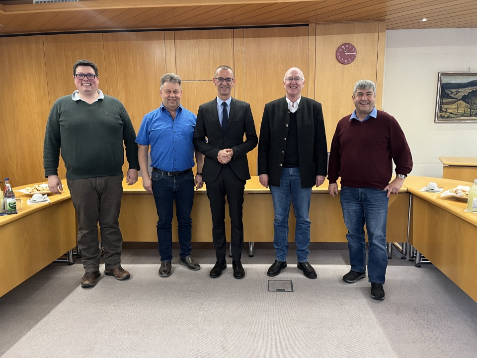 Arbeitssitzung in Sachen Breitband im Lauterbacher Rathaus