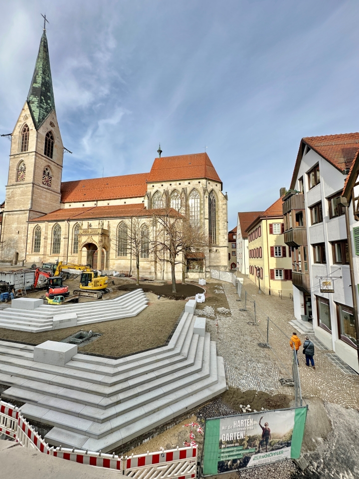Baufortschritt im Heilig-Kreuz-Ort