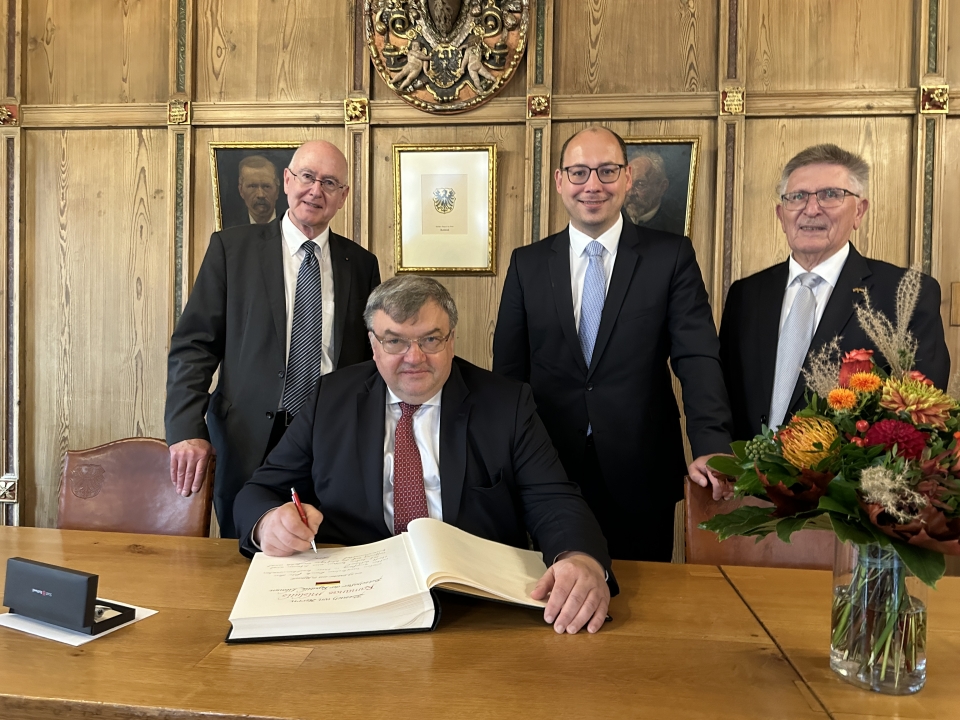 Botschafter der Republik Litauen besucht Rottweil