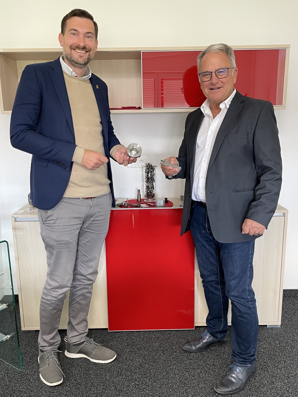 Daniel Karrais und Walter Mauch