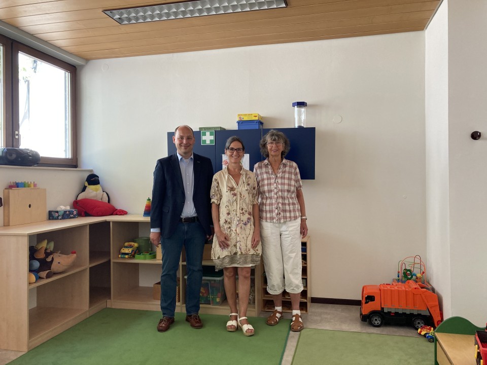 Dr. Christian Ruf beim Kinderschutzbund
