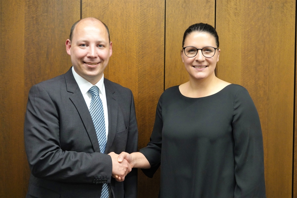Dr. Christian Ruf und Ines Gaehn