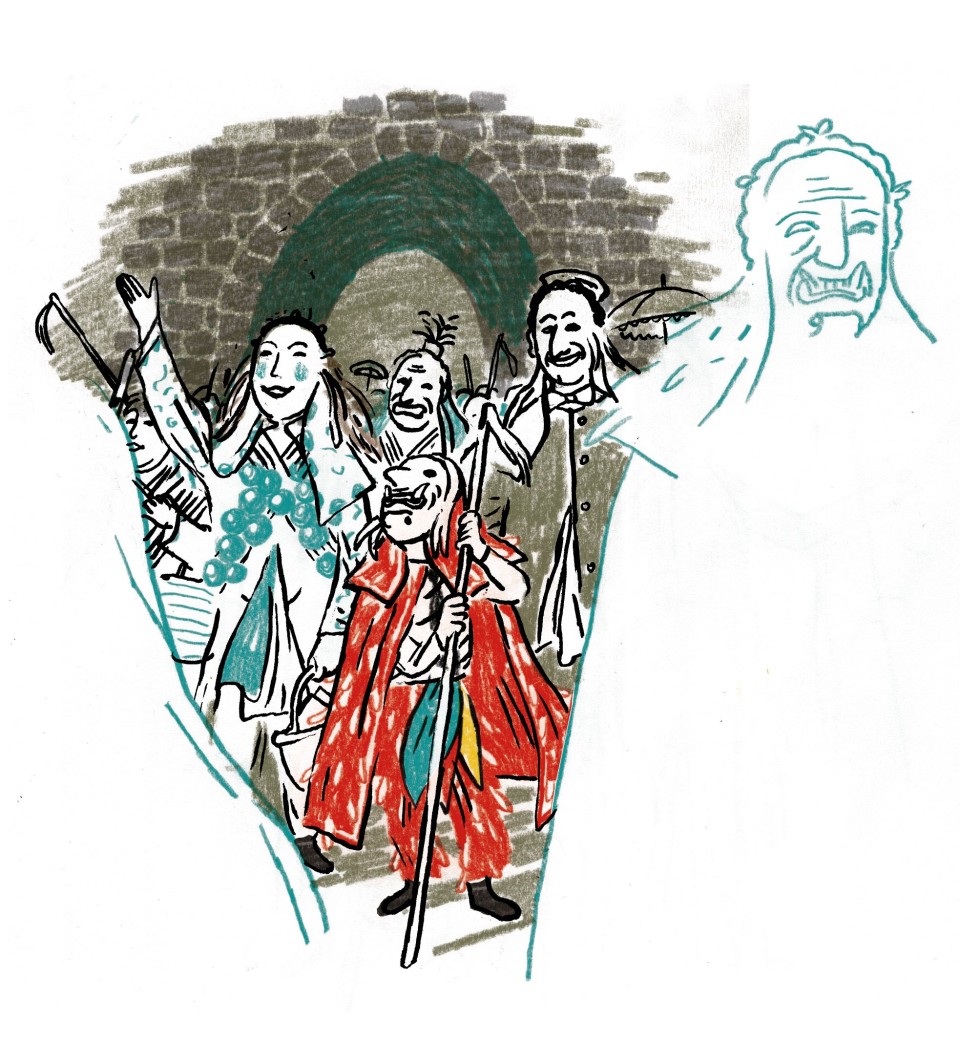 Die Illustrationen zum Buch âRascha und die Tür zum Himmelâ stammen von Jens Rassmus