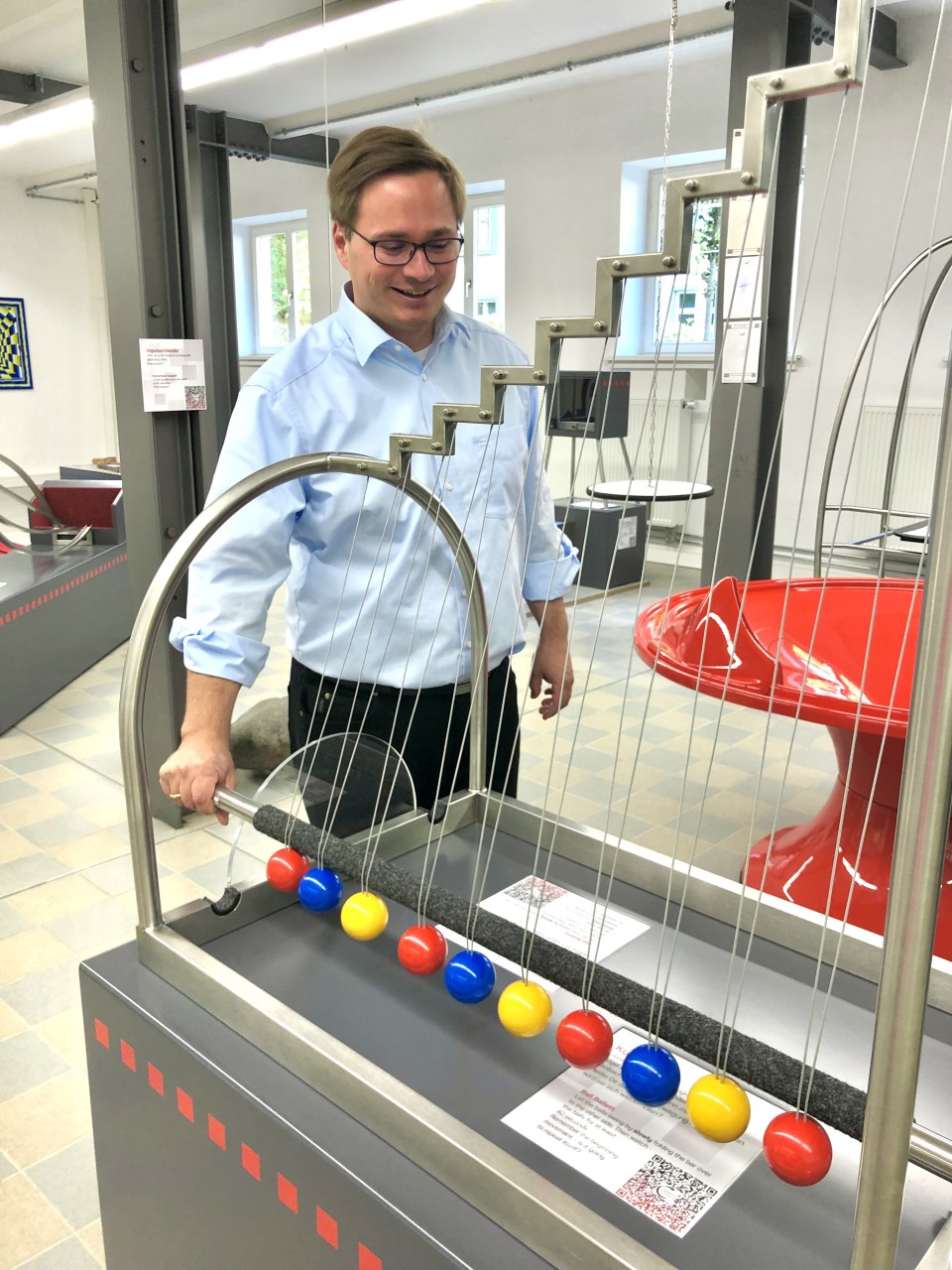 Kai Jehle-Mungenast besuchte Experimentierwelten in Rottweil