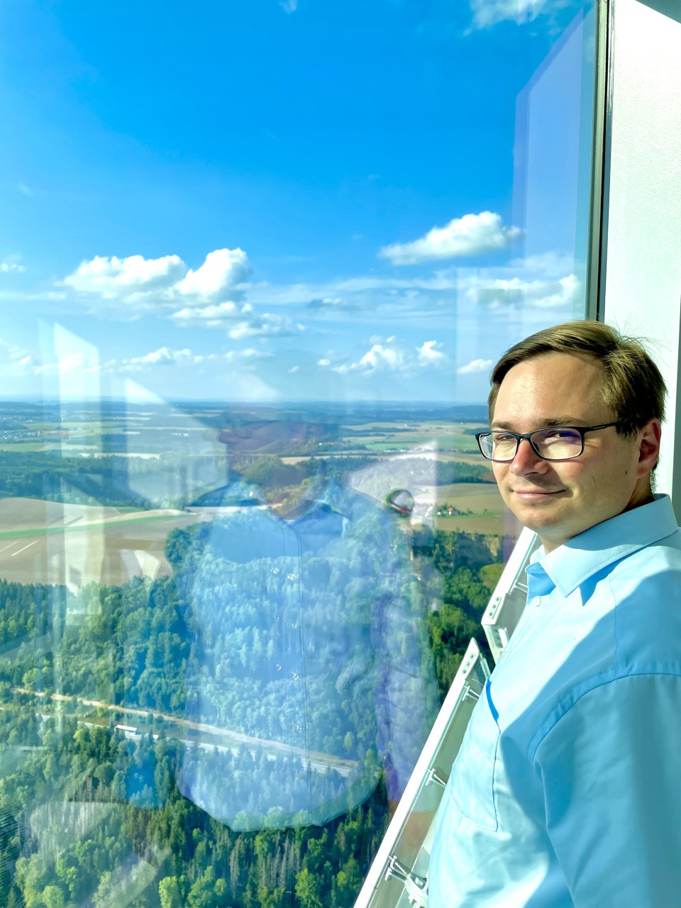 Kai Jehle-Mungenast im Testturm