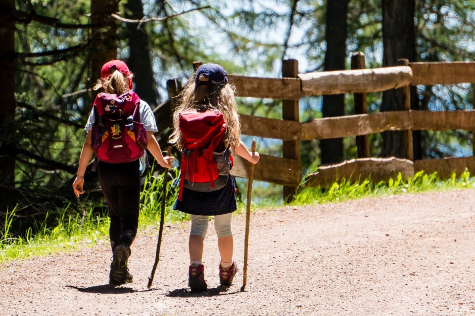 Kinder Wanderung