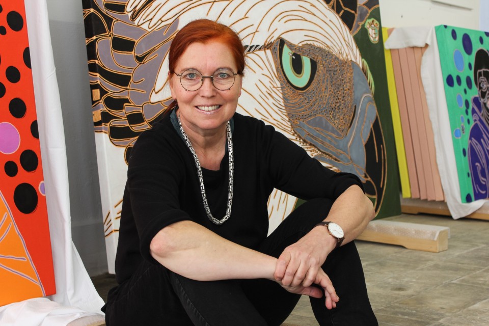 Kleiner Kunstsalon bei Eva Bur am Orde