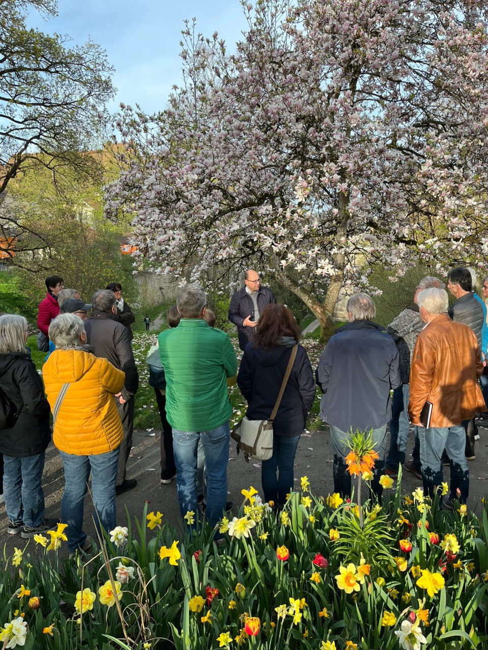 Mit dem Oberbürgermeister durch das Landesgartenschaugelände