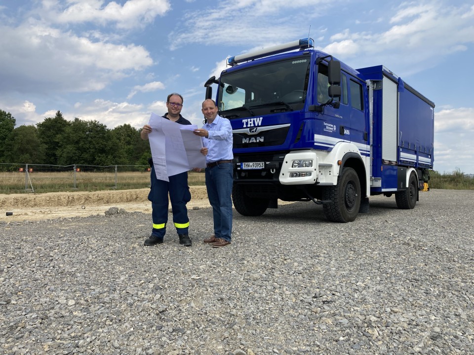 OB-Kandidat Dr. Christian Ruf THW