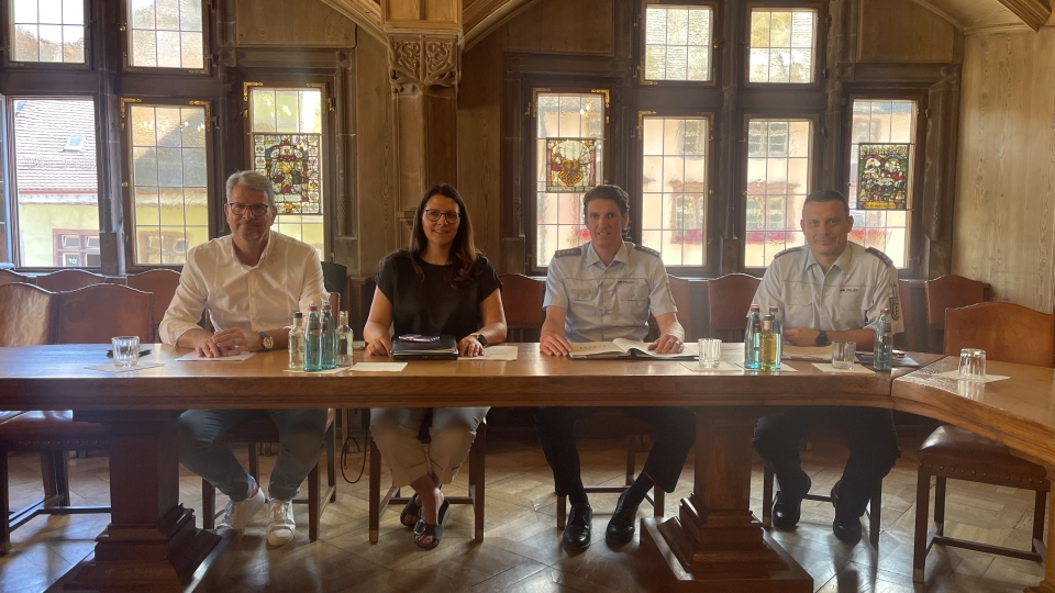 Pressegespräch zur Kriminalitätsstatistik Rottweil