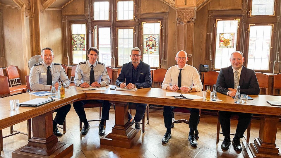 Pressekonferenz zur Polizeilichen Kriminalstatistik 2021 Rottweil