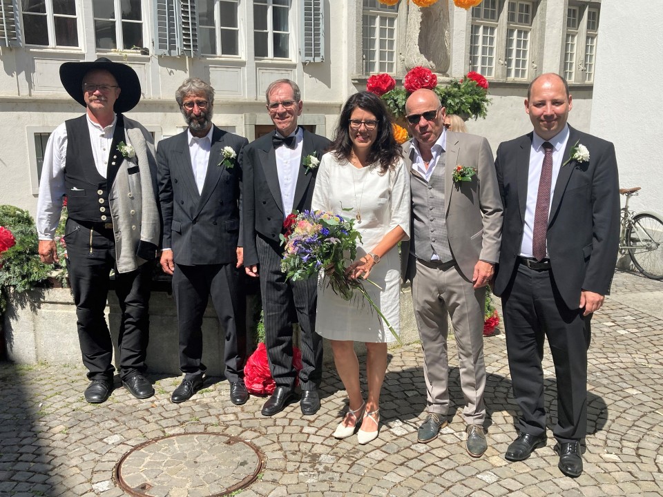 Rottweiler Delegation beim Brugger Jugendfest zu Gast