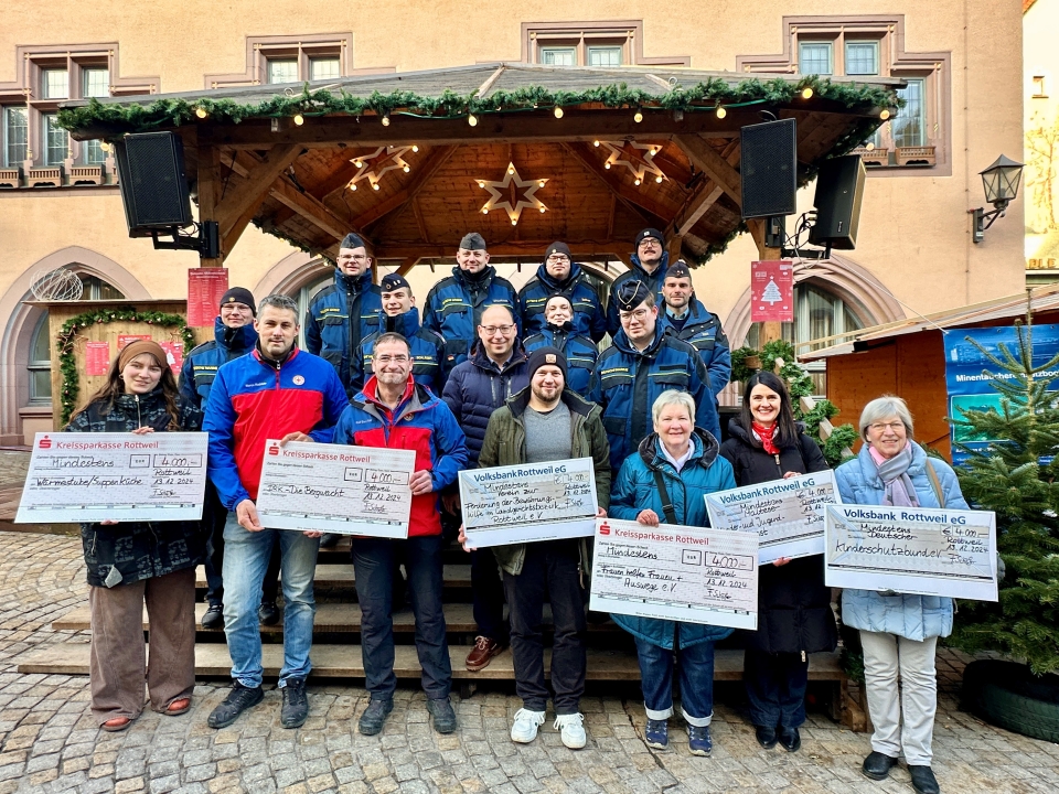 Spendensumme aus Marinepunsch-Verkauf wieder auf Rekordhoch!