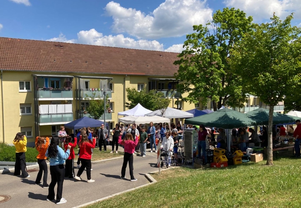 Stadtteilbüro Omsdorfer Hang organisiert 11. kulturelles Straßenfest für die Bewohner