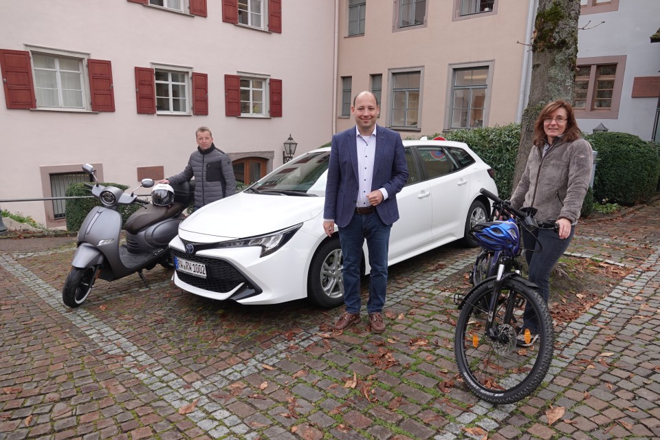 Stadtverwaltung setzt auf klimafreundliche Fahrzeuge