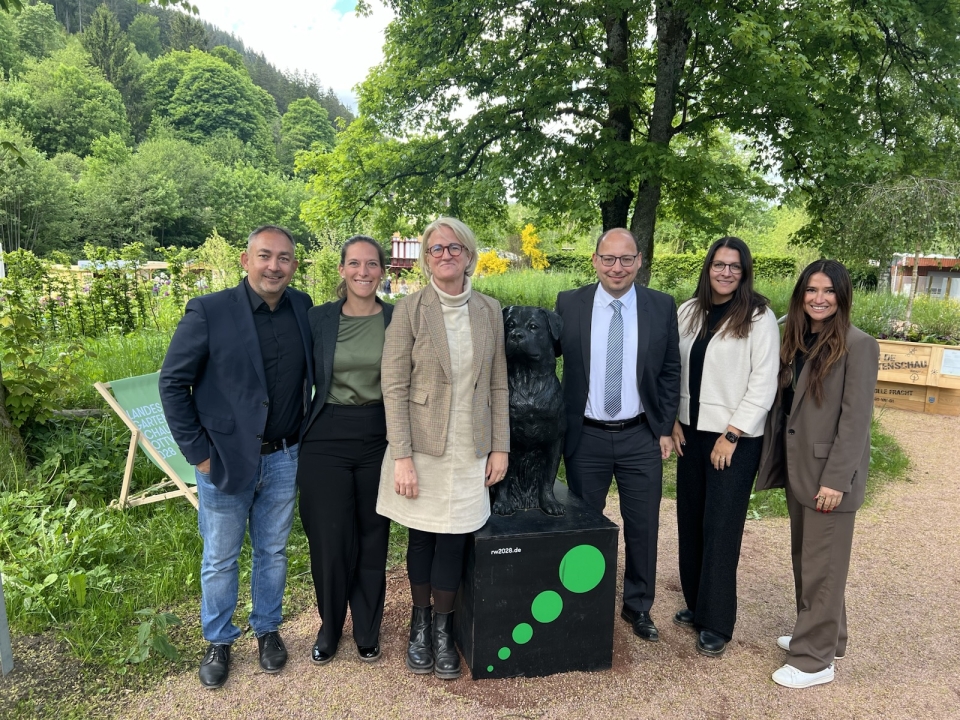 Start der Gartenschau 2025: Rottweil gratuliert Freudenstadt und Baiersbronn