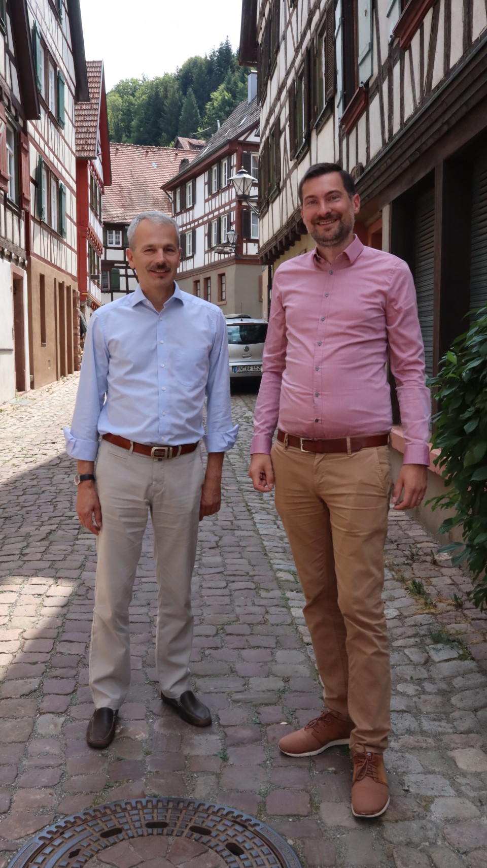 Thomas Haas und Daniel Karrais