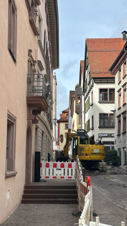 Verbindung Bruderschaftsgasse Richtung Obere Hauptstraße wird fertiggestellt