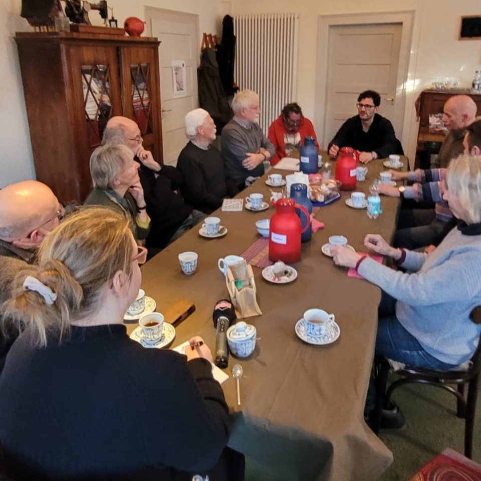 Wohnzimmergespräch mit Luigi Pantisano