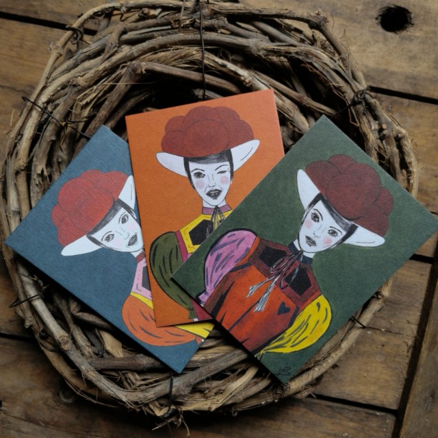 oderandes.  Kartenset Schwarzwaldmarie 